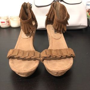 Minnetonka fringe wedges